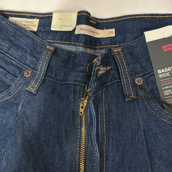 PREMIUM LEVIS BAGGY DAD WIDE LEG - Picture 4 of 8